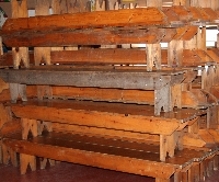 Repair, sand, and varnish benches (908 KB)